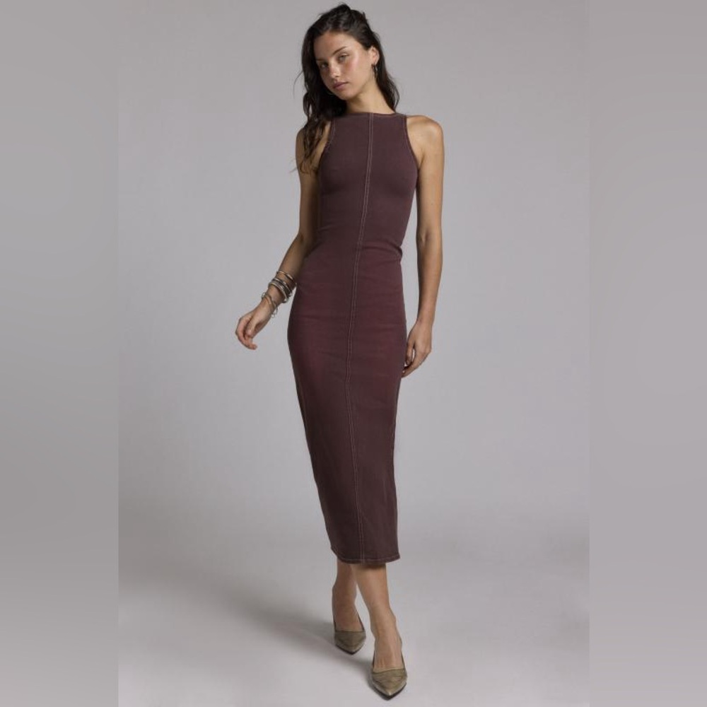 Urban Outfitters, Daisy Street High Neck Bodycon Maxi Dress, Large, NWT